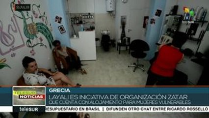 Grecia: Layali, proyecto que integra laboralmente a mujeres refugiadas