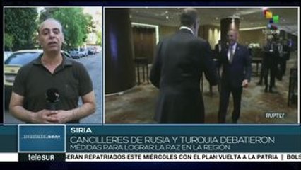 Rusia y Turquía debaten medidas para lograr la paz en Siria