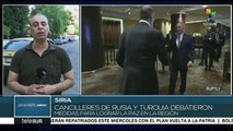 Rusia y Turquía debaten medidas para lograr la paz en Siria