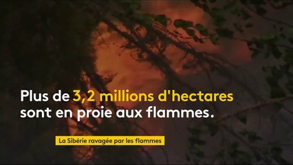 La Sibérie ravagée par de gigantesques incendies