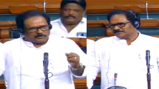 காங்கிரஸ் கட்சியின் திருநாவுக்கரசர் நாடாளுமன்ற உரை