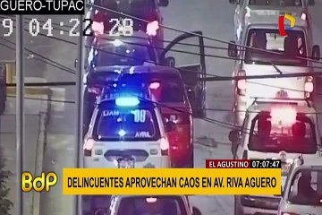 El Agustino: capturan a ladrón que asaltaba taxis