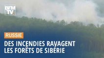 En Russie, des incendies ravagent les forêts de Sibérie