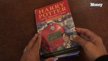 This first edition copy of Harry Potter was just sold at auction for over $34,000