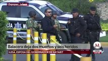 Balacera en plaza Galerias deja 2 muertos