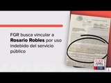 ¿De qué acusan a Rosario Robles en la Fiscalía General de la República? | Noticias con Ciro