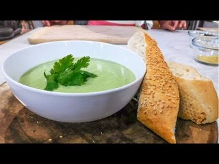 La chef Linda Cherem prepara crema de aguacate y cilantro | Sale el Sol