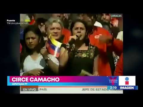 ¡Viva Maduro, viva México! , exclama diputada del PT en Venezuela | Noticias con Yuriria Sierra
