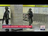 Sheinbaum justifica la presencia de la Guardia Nacional en el Metro | Noticias con Ciro Gómez Leyva