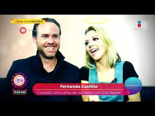 Fernanda Castillo sufrió fuerte lesión en la espalda | Sale el Sol