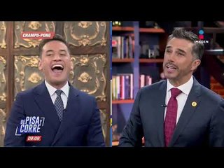 Sergio Mayer juega champu-pong con Nacho Lozano | De Pisa y Corre