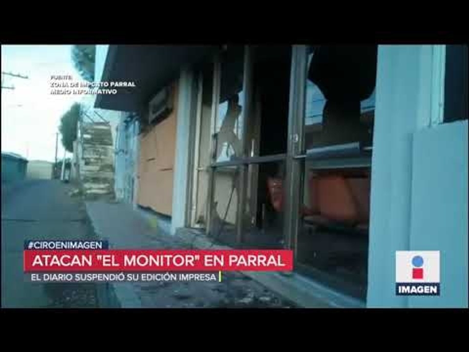 Así atacaron instalaciones de un periódico en Chihuahua | Noticias con Ciro Gómez Leyva