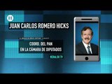 Nuestro presidente inventa datos: Juan Carlos Romero, coordinador del PAN