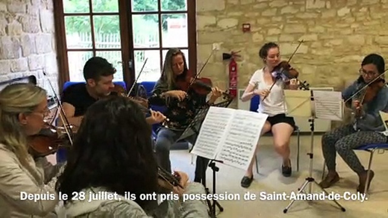 Dordogne : l'académie baroque internationale investit Saint-Amand-de-Coly