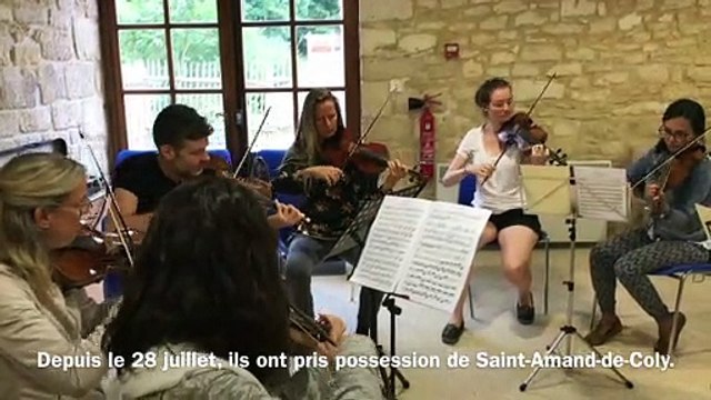 Dordogne : l'académie baroque internationale investit Saint-Amand-de-Coly