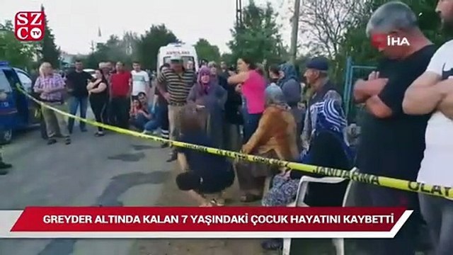 7 yaşındaki çocuk feci şekilde can verdi