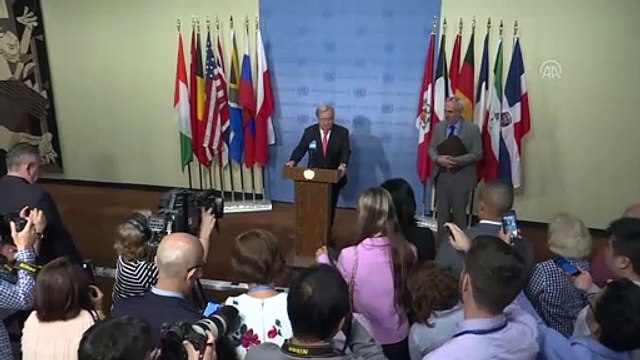 Guterres'ten 'güvenli bölge' konusunda ABD ve Türkiye'ye uzlaşı çağrısı - NEW YORK