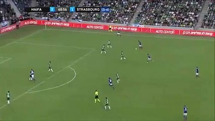 Haim with amazing tripple save - Maccabi Haifa vs Strasbourg