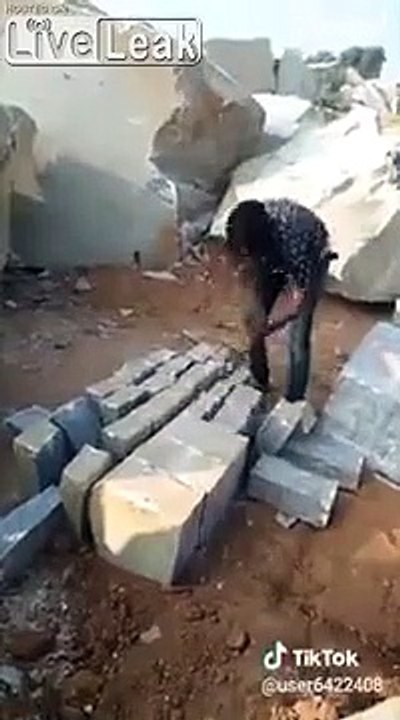 Précis avec une masse il casse de la roche au millimètre près !