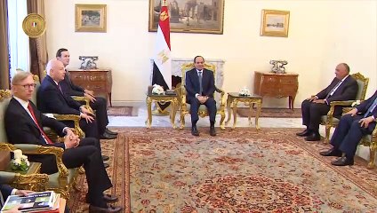 السيسي يؤكد على متانة العلاقات المصرية الأمريكية