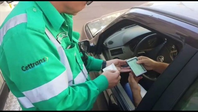 Equipes da PM, Cettrans e GM realizam fiscalização de trânsito no Centro