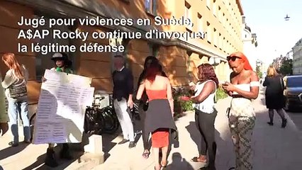 Jugé pour violences en Suède, A$AP Rocky continue d'invoquer la légitime défense