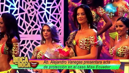 Todo lo que exigirá abogado de Sonia Luna al  Miss Ecuador ante recurso legal