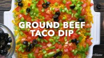 Ground Beef Taco Dip