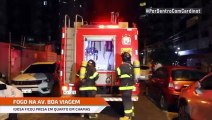 Incêndio em apartamento na Avenida Boa Viagem
