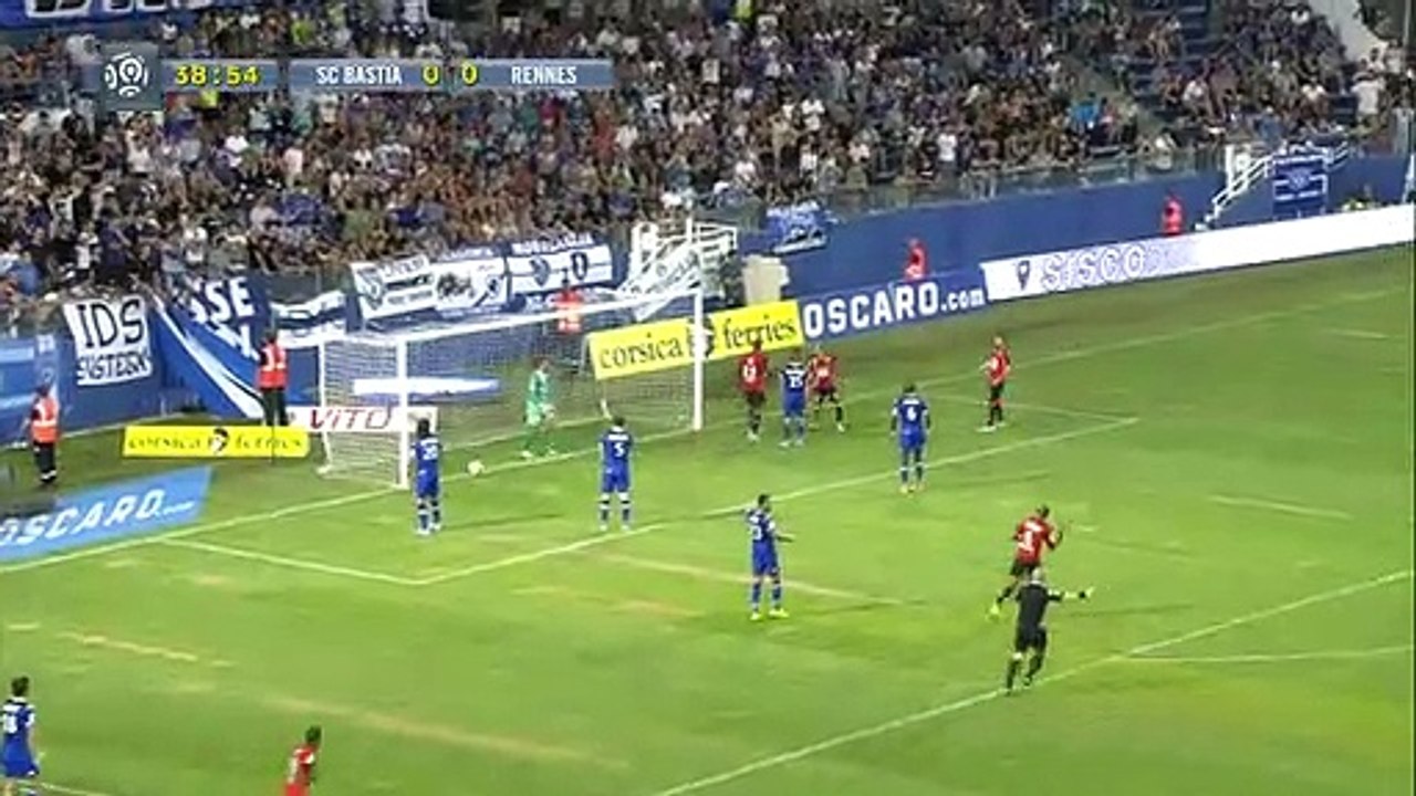 08/08/15 : Giovanni Sio (39') : Bastia - Rennes (2-1)