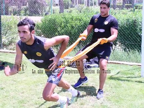 الحصة الأولى من برنامج هذا الصباح بنزل الإقامة Espérance Sportive de Tunis