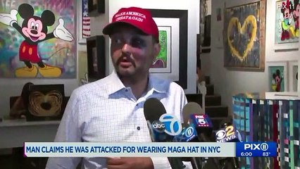 Man says he was attacked by teens for wearing MAGA hat
