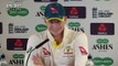 Steve Smith speaking after scoring his 24th Test hundred at Ashes
