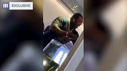 Busta Rhymes confronts fellow plane passenger after luggage dispute