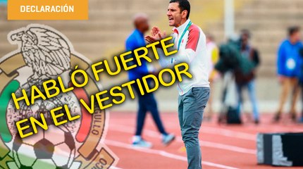 Jaime Lozano habló fuerte en el vestidor tras expulsiones y amonestaciones