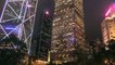 Hong Kong financial workers stage flash protest