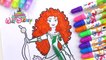 Kids Makeup & Costumes Disney Princess Dresses MOANA, Merida, Aurora, Rapunzel,Cinderella-Collection