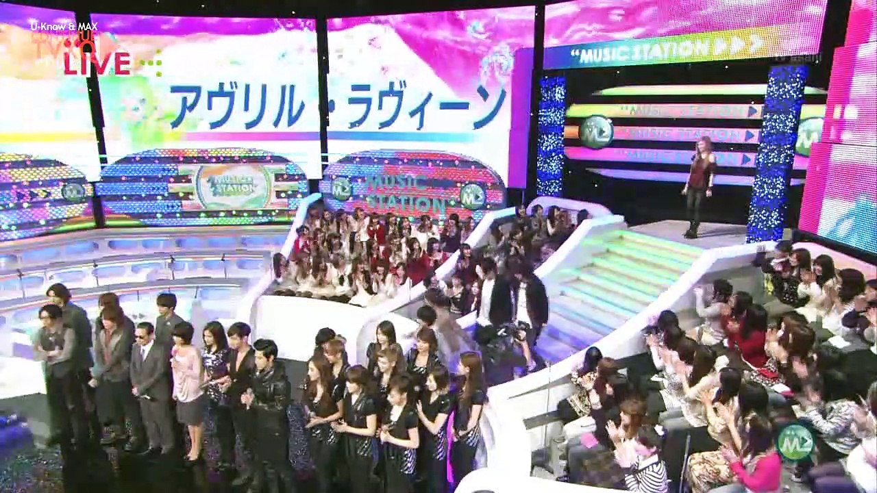 110128 THSK on Music Station Talk Cut