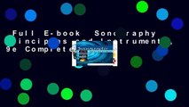 Full E-book  Sonography Principles and Instruments, 9e Complete