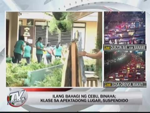 Floods hit parts of Cebu, Sarangani