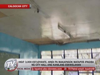 School repair stalls classes of 3,000 students