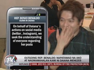 'Abused' Daiana forgives congressman partner