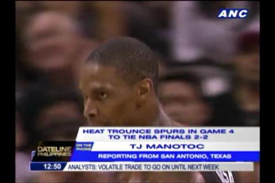 TJ Manotoc breaks down Spurs vs Heat Game 4