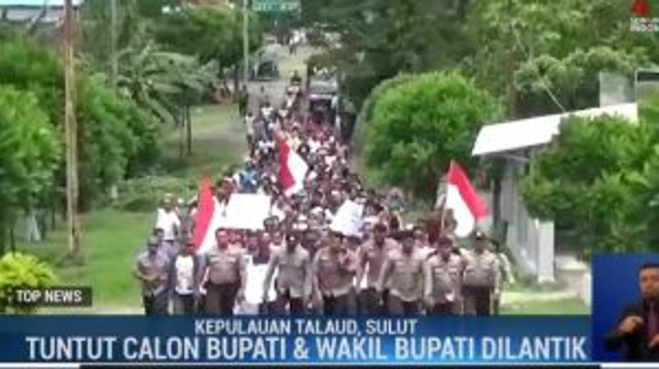 Pendukung Desak Bupati Talaud Terpilih Segera Dilantik
