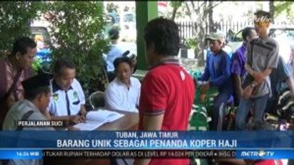 Calhaj di Tuban Punya Beragam Penanda Unik Koper Haji