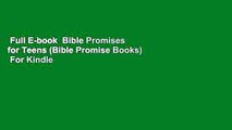 Full E-book  Bible Promises for Teens (Bible Promise Books)  For Kindle