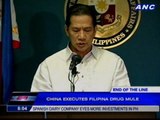 China executes Filipina drug mule