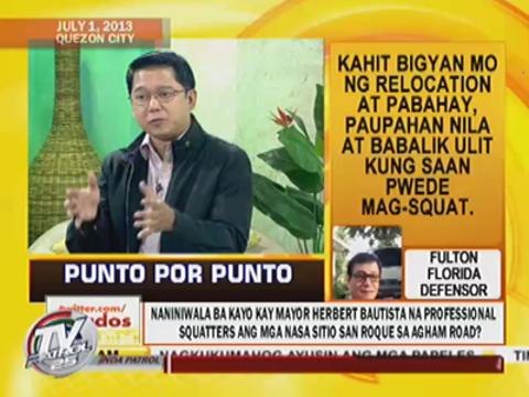 QC mayor insists professional squatters behind riot