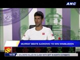 Murray beats Djokovic to win Wimbledon