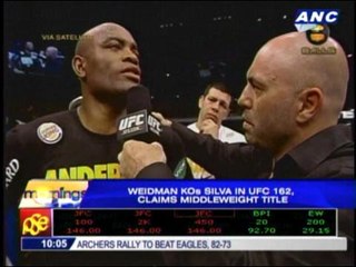 Weidman KOs Silva to become new middleweight champ